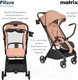 Миниатюра изображения товара Детская прогулочная коляска Pituso Matrix / A19 (капучино)