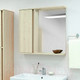 Миниатюра изображения товара Шкаф с зеркалом для ванной Doratiz Мальта 70 L / 2711.154 (пикар)