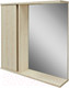 Миниатюра изображения товара Шкаф с зеркалом для ванной Doratiz Мальта 70 L / 2711.154 (пикар)