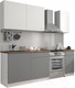 Миниатюра изображения товара Кухонный гарнитур Eligard Urban 1.6 (белый/дымчатый алмаз)