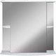 Миниатюра изображения товара Шкаф с зеркалом для ванной Doratiz София 60 R / 2712.230 (белый,с подсветкой)