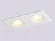 Миниатюра изображения товара Точечный светильник Ambrella TN102460/2 WH (белый)