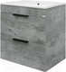 Миниатюра изображения товара Тумба под умывальник Doratiz Родос 60 / 9908.180 (метрополитан грей)