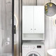 Миниатюра изображения товара Шкаф для ванной Doratiz Марго 50 / 2712.270 (белый)