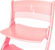Миниатюра изображения товара Стул детский Друг Кузя Растущий Павлин (светло-розовый)