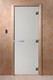 Миниатюра изображения товара Стеклянная дверь для бани/сауны Doorwood 80x200 / DW00027 (сатин)