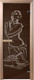 Миниатюра изображения товара Стеклянная дверь для бани/сауны Doorwood Искушение 70x190 / DW03642 (графит, коробка хвоя)
