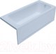 Миниатюра изображения товара Ванна акриловая 1AcReal Gamma 150x70 (с ножками, сифоном и экраном)