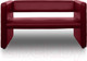 Миниатюра изображения товара Диван Brioli Джино двухместный 1.2м (L16/вишневый)