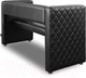 Миниатюра изображения товара Диван Brioli Джино двухместный 1.2м (L22/черный)