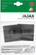 Миниатюра изображения товара Фиксатор дверной защелки Ajax furniture BK6.K.JS51 BL-24 (черный)