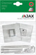 Миниатюра изображения товара Фиксатор дверной защелки Ajax furniture BK6.K.JS51 SSC-16  (сатинированный хром)
