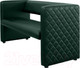 Миниатюра изображения товара Диван Brioli Джино двухместный 1.3м (L15/зеленый)