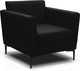 Миниатюра изображения товара Кресло мягкое Brioli Куно М (L22/черный)