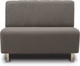Миниатюра изображения товара Диван Brioli Руди П двухместный (V3-серый/коричневый)