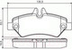 Миниатюра изображения товара Тормозные колодки Bosch 0986495100