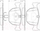 Миниатюра изображения товара Тормозные колодки Bosch 0986494028