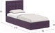Миниатюра изображения товара Односпальная кровать Moon Family 1251 / MF005789