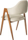 Миниатюра изображения товара Стул Mio Tesoro Луна DC-048A (бежевый/коричневый)