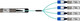 Миниатюра изображения товара Кабель LR-Link LRAOC-QSFP28-4SFP28-3M