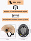 Миниатюра изображения товара Защитный шлем RockBros TS-119 (кремовый)