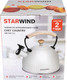 Миниатюра изображения товара Чайник StarWind Chef Country SW-CH1712 (белый)
