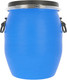 Миниатюра изображения товара Бочка пластиковая Эдванс 48л со съемной крышкой (синий, металлический зажим)
