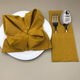 Миниатюра изображения товара Конверт для столовых приборов ОМурМебель желтый (6шт)