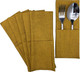 Миниатюра изображения товара Конверт для столовых приборов ОМурМебель желтый (6шт)