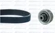Миниатюра изображения товара Комплект ремня ГРМ Dolz SKD222A