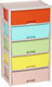 Миниатюра изображения товара Комод пластиковый Альтернатива Колорит / М8823 (цветной)