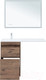 Миниатюра изображения товара Тумба под умывальник Aquanet Токио 68 / 333652 (дуб веллингтон)