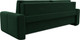 Миниатюра изображения товара Диван Лига Диванов Лига-031 / 121256 (велюр зеленый)