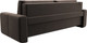 Миниатюра изображения товара Диван Лига Диванов Лига-031 / 121257  (велюр коричневый)