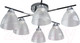 Миниатюра изображения товара Потолочный светильник Mirastyle BL-7766/6 CR+BK