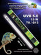 Миниатюра изображения товара Лампа для террариума Lucky Herp Reptile UVB T8 Fluorescent Tube 15W UVB 5.0 / 011