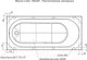 Миниатюра изображения товара Ванна акриловая Aquanet Lotos 180x80