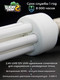 Миниатюра изображения товара Лампа для птиц Lucky Herp Bird UVB Lamp 20W UVB 2.4 / 002