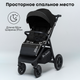 Миниатюра изображения товара Детская прогулочная коляска Bubago Model Bass / BG 130-4 (черный)