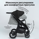 Миниатюра изображения товара Детская прогулочная коляска Bubago Model Bass / BG 130-4 (черный)