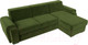 Миниатюра изображения товара Диван угловой Лига Диванов Лига-025 правый / 119245 (микровельвет зеленый)