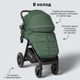 Миниатюра изображения товара Детская прогулочная коляска Bubago Model Bass / BG 130-2 (зеленый)