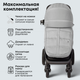 Миниатюра изображения товара Детская прогулочная коляска Bubago Model Bass / BG 130-1 (светло-серый)