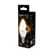 Миниатюра изображения товара Лампа Gauss Свеча 9.5W 890lm 3000К E14 / 103101110