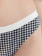 Миниатюра изображения товара Комплект женских трусов Mark Formelle 412455-1-3 (р.94, черная клеточка на белом-1)