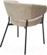 Миниатюра изображения товара Стул M-City Sage / 629M05428 (3018-10 бежевый/черный)