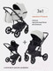 Миниатюра изображения товара Детская универсальная коляска MOWbaby Opus 3 в 1 (05 Light grey)