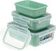Миниатюра изображения товара Набор контейнеров Idea Фреш М1426 (3шт, фисташковый)