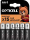 Миниатюра изображения товара Комплект батареек Opticell Basic AA (6шт)