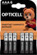 Миниатюра изображения товара Комплект батареек Opticell Basic AAА (6шт)